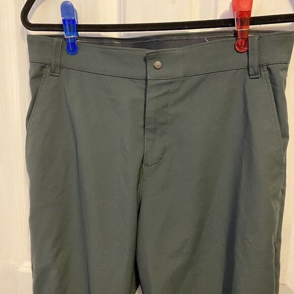 Nike Golf Pants Mens 32x30 M M Gray Dri Fit Flat Front Lightweight Straight Leg - Picture 6 of 10